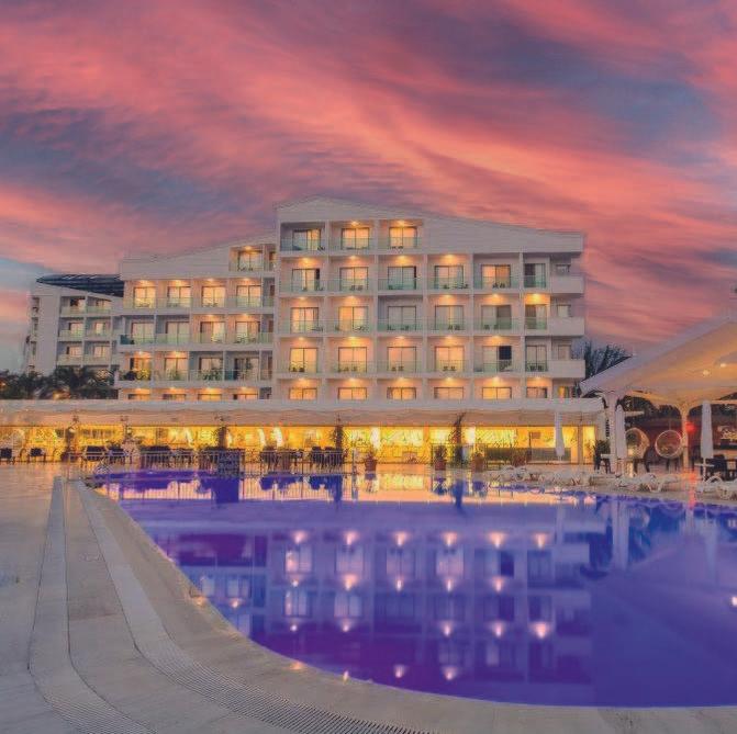 JAK GRAD Luxury Hotel - Premium Hospitality Architecture with Pool and Sunset Views